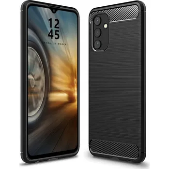 Pouzdro na mobilní telefon Zadní Kryt BBE CASE pro Samsung Galaxy A05S SM-A057 4G CARBON CASE černý