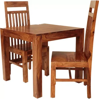 Jídelní set Malý jídelní set pro 2 osoby z masivu palisandr