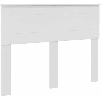 Čelo postele s čelo Betonově šedá 135 cm Kompozitní dřevo