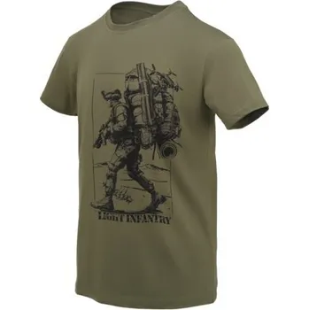Pánské tričko Helikon-Tex® Tričko Light Infantry Helikon-Tex®, Barva: Olive Green, Velikost: 3XL