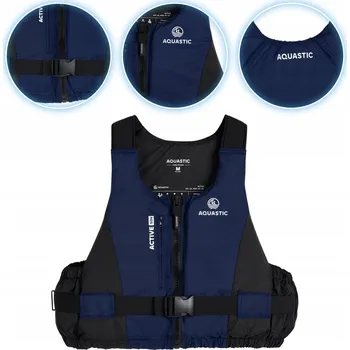 Záchranná vesta AQUASTIC Active 50N L pro KAJAK a SUP