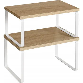 Obraz Sada kuchyňských polic dub sonoma 2 kusy, organizér