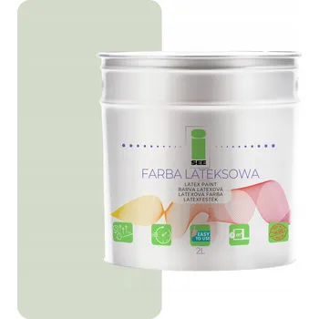 barva na zeď Latexová Barva na stropy a stěny I SEE 2 l BARVA LATEKSOWA H2068 matná