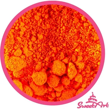 4-Mix Maďarsko SweetArt jedlá prachová barva Orange oranžová (3 g) ▹