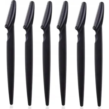 Přípravek na oči Břitvy na obočí Lewer černé 6 ks