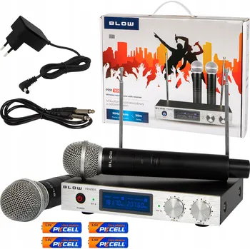 Mikrofon Sada bezdrátových mikrofonů Blow PRM905