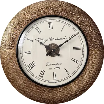 Hodiny Vintage nástěnné hodiny Ø 45 cm