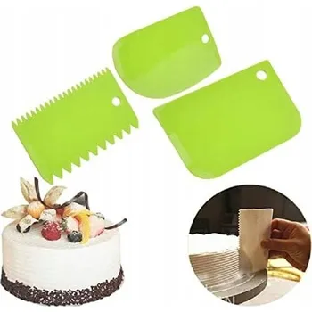 Obraz ŠPACHTLE LOPATKY NA DEKORACI DORTŮ A KOLÁČŮ 3 KS