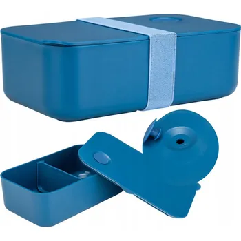 Dóza na potraviny NÁDOBA NA POTRAVINY s přihrádkou LUNCHBOX svačinový box do práce, školy