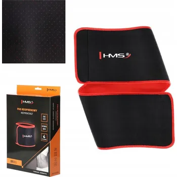 Neoprenový pás na břicho HMS zeštíhlující prodyšný síťovaný 100 cm