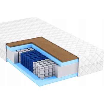 Matrace Matrace 160x200 kapsová, 7 zón, středně tvrdá, kokos H3 , 21 cm