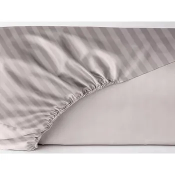 Prostěradlo Prostěradlo s gumou MARO HOME bavlněný satén 140 x 200 cm