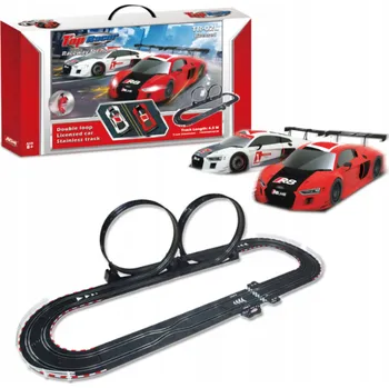 autodráha Závodní autodráha se závodními auty Audi, 4,5 m, NA DÁLKOVÉ OVLÁDÁNÍ