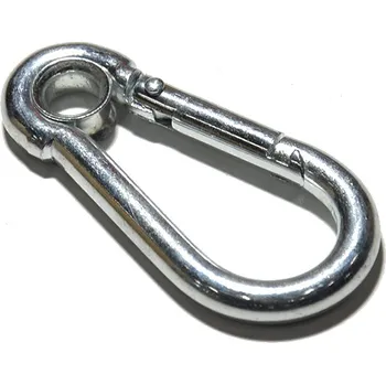 karabina Karabina hasičská s okem DIN 5299A, 50x5,0mm, Zn