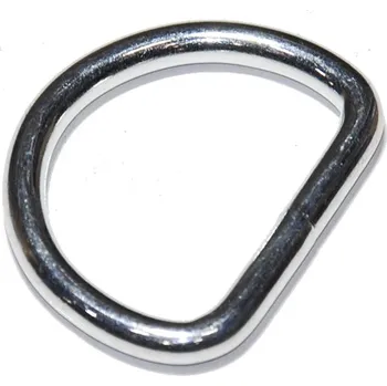 Uchycení záclony a závěsu D Kroužek svařovaný, 6,0x40mm, Zn