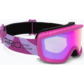 Dětské lyžařské brýle Giro Chico 2.0 Jr pink flow/amber pink