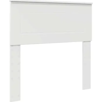 Čelo postele s čelo Bílá 90 cm Kompozitní dřevo