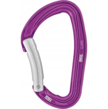 karabina Karabina Djinn zahnutá (fialová) Petzl