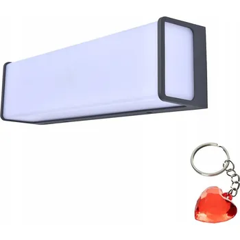 Nástěnné svítidlo Venkovní nástěnné svítidlo Lutec šedé s integrovaným LED zdrojem 34 W