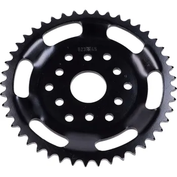 Řetězová sada pro motocykl Rozeta Esjot ocelová 45 zubů černá pro Puch Pionier, KTM, Hercules, Puch, Zündapp MG00094104