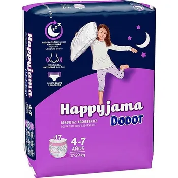 Plenkové kalhoty Plenkové Kalhotky Dodot Happyjama Velikost 7 13 ks