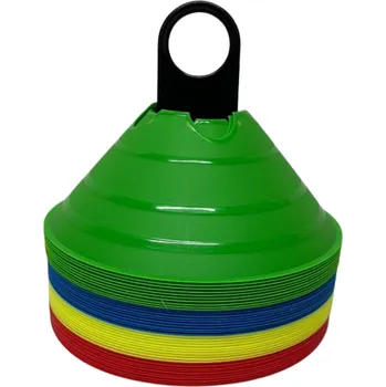 Sportovní kužel MERCO Mety vytyčovací Jumbo 2 s prolisem, sada 40 ks