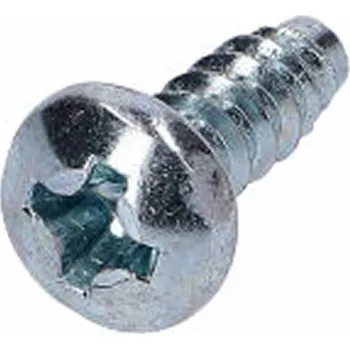 Piaggio Šroub kapotáže OEM křížový stříbrný 3,5x9,5 mm PI-121668