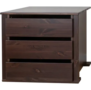 Šatní skříň KATMANDU Úzký modul do skříně Rosella tabák