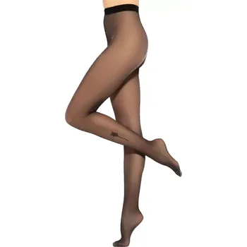 Dámské punčochy Vzorované silonky Gatta SilverParty18 černo-stříbrná velikost 164-174