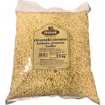 Arašídy loupané pražené kostky Orzeszek 2,5 kg