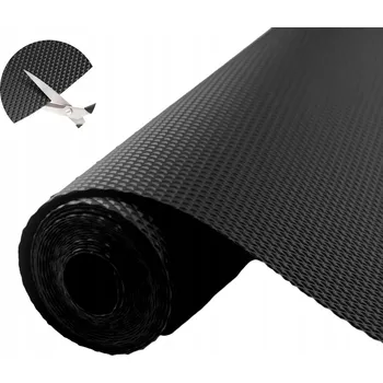Prostěradlo Protiskluzová podložka do zásuvek ČERNÁ 48 cm x 5 m
