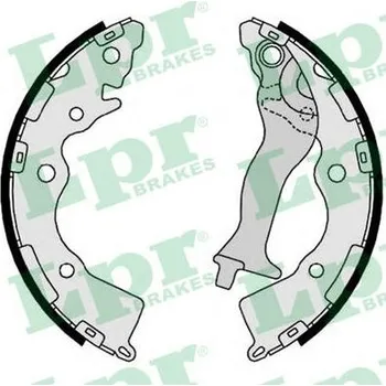 Brzdová čelist Sada brzdových čelistí LPR 09350