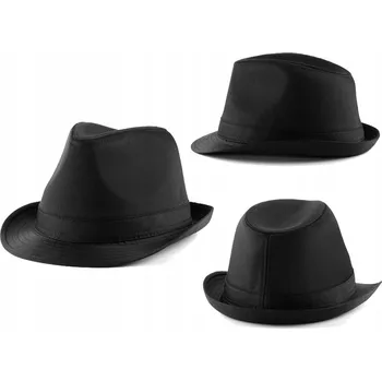 Klobouk Beechfield Fedora klobouk černý, velikost 58