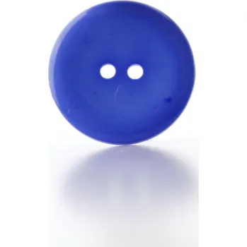 Knoflík Pro Háčkování Knoflík kulatý plast 25 mm královsky modrý