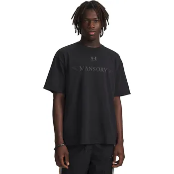 Pánská móda Pánské tričko Under Armour UA x Mansory HW Ctn Invtr 6009101-001 Černá XXL