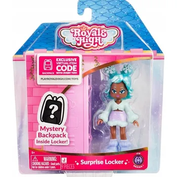 Panenka ROYALE HIGH FIGURKA LEDOVÁ VÍLA SURPRISE LOCKER PANENKA + SKŘÍŇ A DOPLŇKY