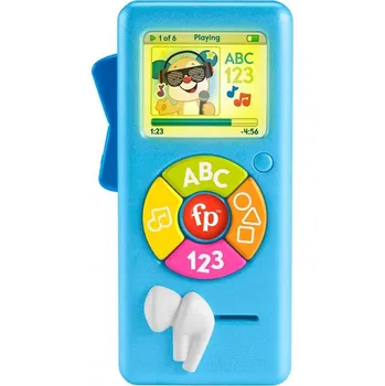 Hračka pro nejmenší Fisher-Price Pejskův hudební přehrávač CZ/SK/ENG/HU/PL HRC30