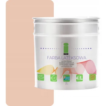 barva na zeď BARVA NA STĚNY DO INTERIÉRU SVĚTLE BÉŽOVÁ 2L