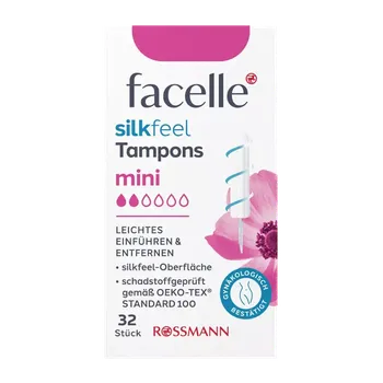 Menstruační tampony facelle Tampony Silk Feel Mini 32 ks