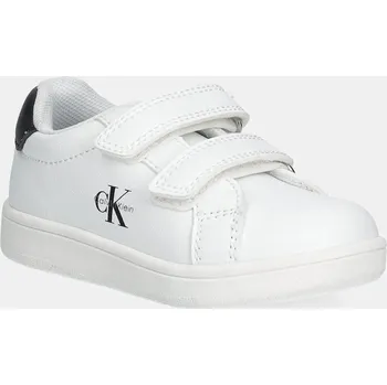 Chlapecká obuv Dětské tenisky Calvin Klein Jeans V1X9.83275 bílá 00X, EUR 22