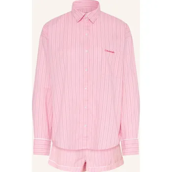 Dámské pyžamo Calvin Klein Dámské Krátké Pyžamo, růžová / tmavě šedá, 40