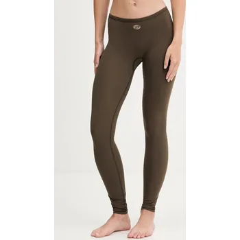 Dámské legíny Legíny Diesel MINA-UTLT dámské, zelená barva, A18318.0PJBA 77X, vel. XL