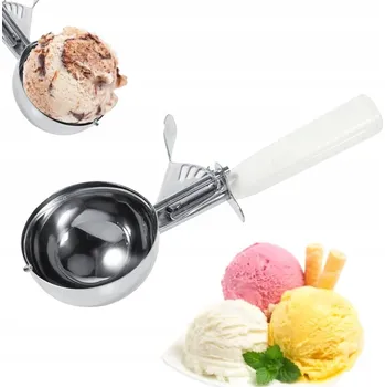 Naběračka NABĚRAČKA NA ZMRZLINU OCEL VYSOKÝ LESK