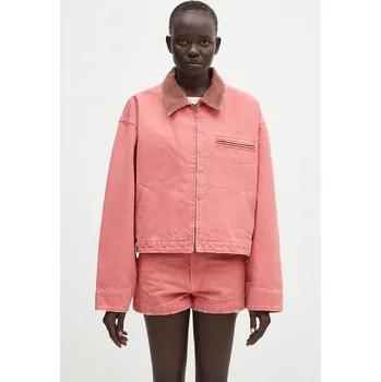 Bavlněná bunda AMBUSH Cropped Canvas Work Jacket 12115367 oranžová 32X, vel. XS