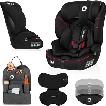 Autosedačka Autosedačka Lionelo Levi I-Size (9-36 kg) černo-červená