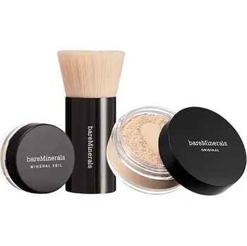 Přípravek na tvář bareMinerals Oblicejovy-make-up Podkladova-bazeThe Original Get Started Kit Loose Mineral Foundation Medium Beiget 8 gr. + Veil 0,75 1x Beautiful Finish Brush 1 Stk. (1&nbsp;107,00 Kč / 1 ks.)