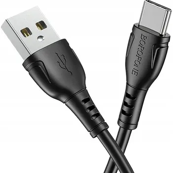 Datový kabel Kabel Borofone USB - USB typ C 1 m černý