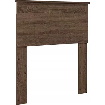 Čelo postele s čelo Hnědý dub 75 cm Kompozitní dřevo