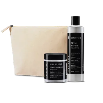 Šampon Absoluk Gift Set Repair - Regenerační set na vlasy šampon + maska + taštička
