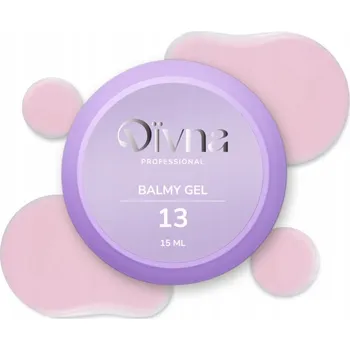 Lak na nehty DIVNA Balmy Gel 13 gel v lahvičce s konzistencí báze 15 ml na nehty